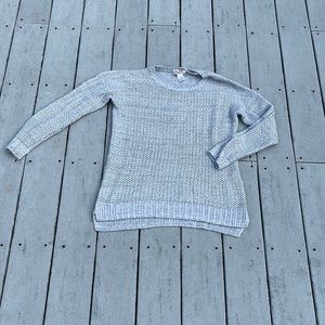 Light grey knit sweater